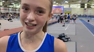 Frosh Soph Large School: Whitinsville Christian's Emily Flagg talks about  MR in 2 mile
