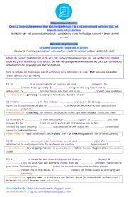 oefening v t t voltooid tegenwoordige tijd o v t onvoltooid verleden tijd voltooid tegenwoordige tijd grammatica oefeningen
