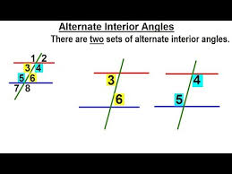 Geometry Ch 4 Lines And Angles 6 Of 37 Alternate Interior Angles Youtube