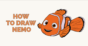 How To Draw Nemo In A Few Easy Steps | Easy Drawing Guides