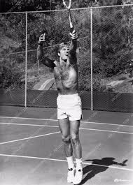 Shirtless Robert Redford Serving It Up On The Tennis Court 1324 15 Robert Redford Movie Stars Shirtless
