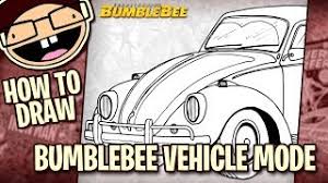 Transformers 4 cars transformers coloring pages. How To Draw Bumblebee Vehicle Mode Vw Beetle Transformers Narrated Easy Step By Step Tutorial Youtube