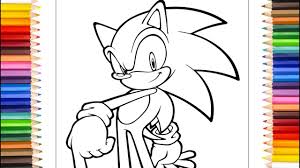 ▷ sonic ausmalbilder & malvorlagen: Sonic Ausmalbilder Sonic Zeichnen Lernen Schritt Youtube