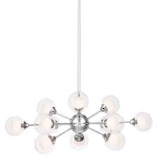 Discover unique bathroom light fixtures, including vanity lights, sconces and more from anthropologie. James Allan Mvch9274pc Polished Chrome Curry 12 Light 29 Wide Sputnik Chandelier With Glass Shades Lightingdirect Com