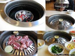 Korean Barbecue Built In Table Charcoal Google Search Korean Bbq Restaurant Bbq Restaurant Korean Bbq