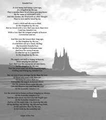 Anabel Lee Edgar Allen Poe This Is Where Annabelle S Name Came From We Just Changed The Spelling Edgar Allen Poe Edgar Allan Poe Kinds Of Poetry