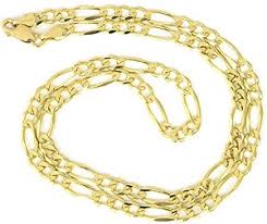 He rocks gold tone stainless steel 8.5mm figaro chain necklace, 22. Figaro Chain Incredibly Elegant Fashionable Gold Figaro Chains