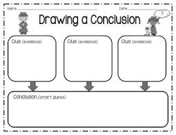 Drawing Conclusions Graphic Organizer Worksheets Tpt • a note on quality • anchor charts contain only the most relevant or important information so as not to confuse students. drawing conclusions graphic organizer