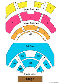 Club Nokia Seating Chart