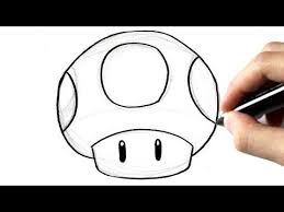 Videotuto Comment Dessiner Champignon 1 Up De Mario Tutoriel Champignon Comment Dessiner Ma Dessin Facile A Faire Dessins Faciles Comment Dessiner Mario