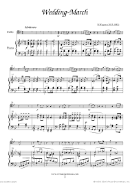 La fecha de tu boda u otra fecha significativa. Wedding Sheet Music For Cello And Piano Organ Partituras Canciones Boda Celta