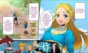 Wow, I didn't know that Zelda: BotW had an after story manga. I wish they  included this in the game... I would play it 304935 times - 9GAG