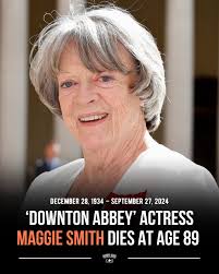Maggie Smith's sons confirmed that she passed away this morning with  friends and family close by. Our condolences are with her loved ones.  https://go.countryrebel.com/RIPMaggieSmith