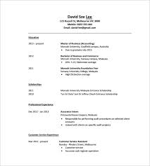 Create a professional resume for an internship quick & easy builder free download sample expert writing tips from getcoverletter. Free 7 Sample Tutor Resume Templates In Pdf Word