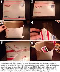 Life Hack Make Mailing Envelope Into A Pouch Life Hacks Useful Life Hacks Helpful Hints