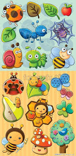 Cartoon Bird On Tree Drawing Insect Cartoon Vector Cartoon Trees Art For Kids Drawing For Kids