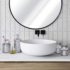 Farmhouse apothecary & bathhouse, hartville, ohio. Autumn Alley Rustic Farmhouse Galvanized Bathroom Accessories Set 4 Pcs Lotion Soap Dispenser Toothbrush Holder 2 Apothecary Jars Qtip Holder Rustic Farmhouse Bathroom Decor Buy Online At Best Price In Uae Amazon Ae