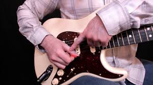 Especially on acoustic instruments, you may not be able to achieve the same volume or weight with a pluck that you can on an electric instrument. Right Picking Hand Position On The Electric Guitar Youtube