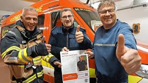 Lebensretter für Feuerwehrmann Matthias Kersten aus Alveslohe gefunden