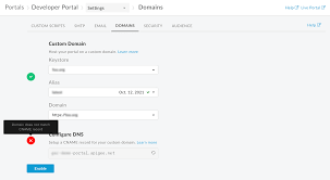 Please don't set up a cname record for a bare domain e.g., yourdomain.tld (@ hostname) since it. Custom Domain Does Not Match Cname Record In Integrated Developer Portal
