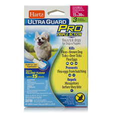 Hartz Ultraguard Pro Flea Tick Drops For Medium Dogs 16 30lbs 3 Monthly Treatments Walmart Com Walmart Com