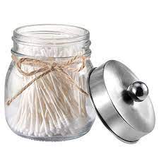 Farmhouse style isn't just for large, expansive country farm bathrooms… rustic charm can be achieved in small bathrooms, too! Jars Not Included Brushed Nickel Mason Jar Apothecary Storage Lids Rustproof Stainless Steel Lid With Waterproof Stickers 2 Pack Bathroom Accessory Lids For Modern Farmhouse Bathroom Decor Canisters Home Kitchen Patte Blanche Com