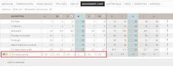 Create Measurement Chart Help Site