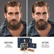 Canvas beauty brand beard oil. Beard Grooming Kit Jurgen K Beard Care Kit For Men Beard Growth Kit 5 In 1 Beard Oil And Balm Wooden Beard Brush And Comb Sharp Beard Scissors Luxury Gift Box