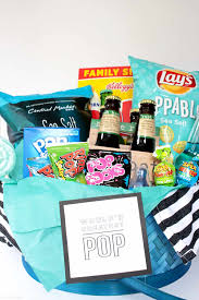 They can range anywhere from $50 to $500 in value, depending on the quality and exclusivity of the items, and are popular for a few reasons: World S Greatest Pop Gift Basket New Dad Gift Idea
