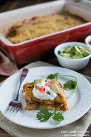 Top each serving with 1 teaspoon sour cream, 1 teaspoon onions, and 2 teaspoons olives. Low Carb Mexican Chicken Casserole Low Carb Maven