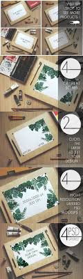 Drawing Board Mockup Collection Pictures Of Leaves Drawings Mockup