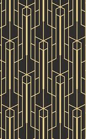 Black And Gold Art Deco Wallpaper Uk Carta Da Parati Geometrica Gialla E Nera Murals Wallpaper Art Deco Wallpaper Geometric Wallpaper Murals Geometric Wallpaper