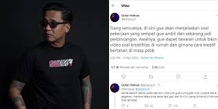 Gofar hilman antara cita cita andamp realita froyonion meets gofar hilman. Fakta Lengkap Isu Gofar Hilman Bela Ruu Cipta Kerja Tudingan Netizen Hingga Klarifikasi Gaes
