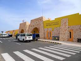 The airport is 38 kilometres (24 mi) north of the namibian border. Aristides Pereira International Airport Wikipedia