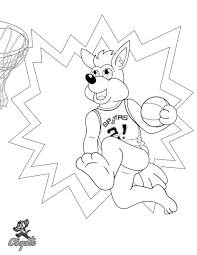 San antonio 1:1 in minecraft form. San Antonio Spurs On Twitter It S Nationalcoloringbookday With Spurscoyote Save Print Color Share