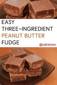 Easy Three Ingredient Peanut Butter Fudge Made With Semisweet Chocolate Chips Peanut Butter Swe Peanut Butter Fudge Recipe Fudge Recipes Fudge Recipes Easy