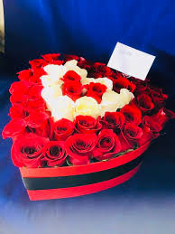 Product specification there are so many different styles of cardboard gift box for choice. 3 Dozen Roses On The Red Heart Box By Rubi S Flower Shop
