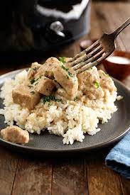 Slow Cooker Pork Tips - Southern Bite