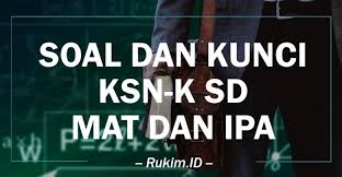 Download Soal Kunci Ksn K Sd 2020 Tingkat Kabupaten Pdf