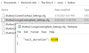 Mods are game modifications to the sims 4. Mini Mod Longer Lasting Nails By Kuttoe