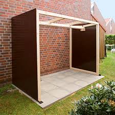 Kompakte Fahrradgarage Schnell Gebaut Mit Unserer Anleitung Klapp Es Ruckzuck Fahrradschuppen Gartenhaus Selber Bauen Anbau Gartenhaus
