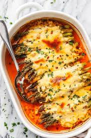 Asparagus Chicken Casserole With Mozzarella Chicken Dinner Recipes Stuffed Sweet Peppers Chicken Recipes