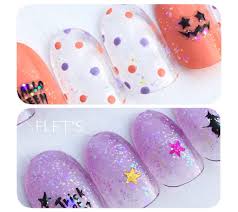 親子で楽しむ100均ハロウィンネイル2種類 100円ショップ Flets