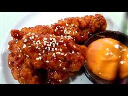 Resep ayam goreng kpop sesuai namanya berasal dari resep ayam tepung korea. Fire Wings Ala Richeese Factory With Cheesy Sauce Ii Spicy Fire Wings With Cheesy Sauce Youtube