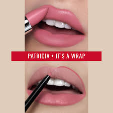 Amazon.com : Runway Rogue ‘Patricia’ Matte Pale Rose 90s Vibe Lipstick  Bundle with ‘It's A Wrap’ Soft Blushing Pink Designer Liner Lip Liner  Pencil ...