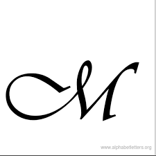 Powerful words · go to surendran mp's profile. M Letter Cursive Letters Fancy Calligraphy Letters Lettering Alphabet