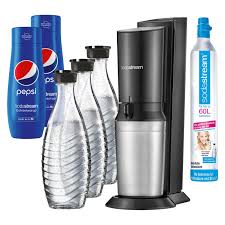 It looks naked, vulnerable, honest. Sodastream Crystal 2 0 Wassersprudler Schwarz 3 Karaffen Und 2 Pepsi Light Sirup Bei Rewe Online Bestellen