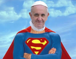 Papa francesco rivede la frase sui conigli famiglie. Barzellette Net Foto Papa Francesco Travestito Da Superman