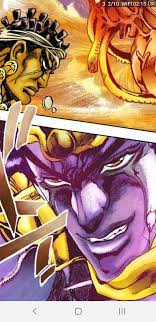 the first appearances of star platinum in manga are different :  rwholesomejojo