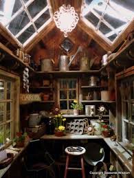 Don't forget two of the most underrated storage sections of a shed — the back of the doors and the exterior walls. Dream Garden Shed Garden Shed Interiors Rustic Shed Shed Interior